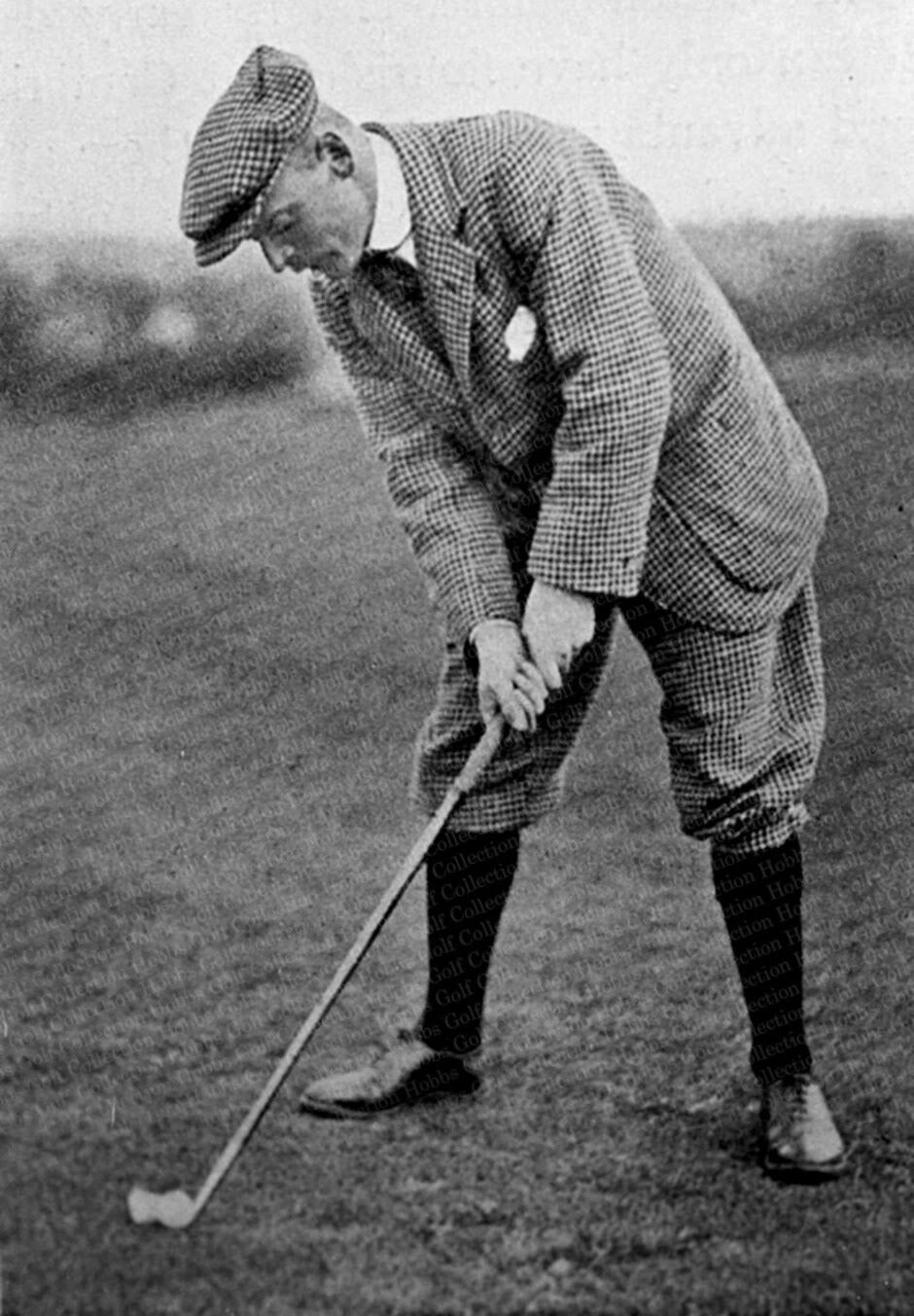 Harry Shapland Colt playing a golf shot